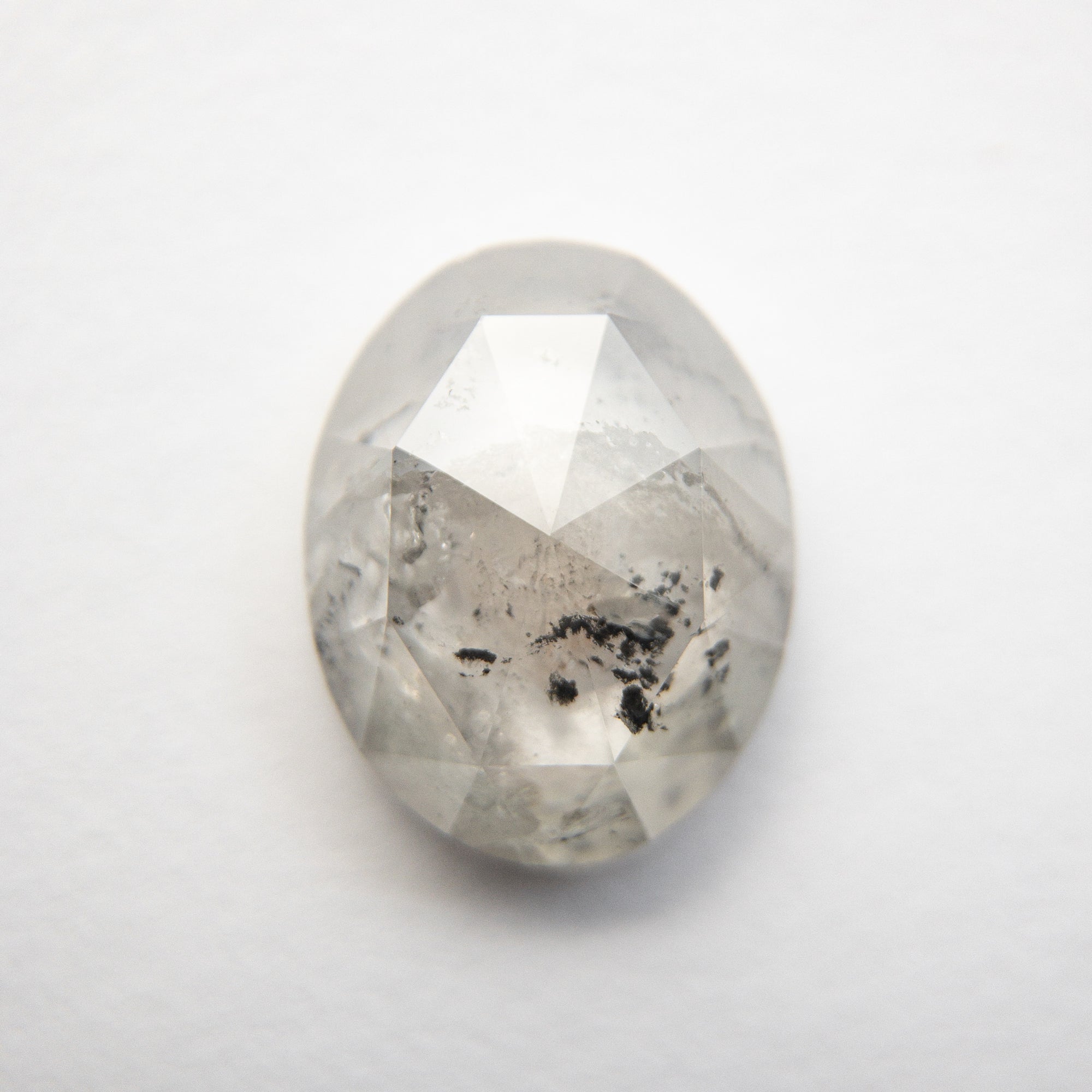 2.77ct 9.94x7.88x3.49mm Oval Rosecut 18530-06 - Misfit Diamonds