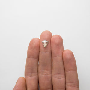 1.48ct 10.79x9.11x2.65mm Kite Rosecut 18530-11 - Misfit Diamonds