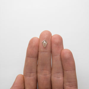 1.51ct 10.85x7.81x3.33mm Kite Rosecut 18530-12 - Misfit Diamonds