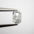 1.03ct 6.74x4.57x2.97mm Cut Corner Rectangle Rosecut 18530-18 - Misfit Diamonds