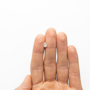 0.70ct 7.14x5.03x2.94mm Pear Brilliant 18546-01 - Misfit Diamonds