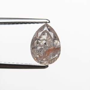 1.51ct 8.57x6.20x3.35mm Pear Double Cut 18550-04 - Misfit Diamonds
