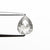 1.17ct 7.29x5.96x3.48mm Pear Double Cut 18550-07 - Misfit Diamonds