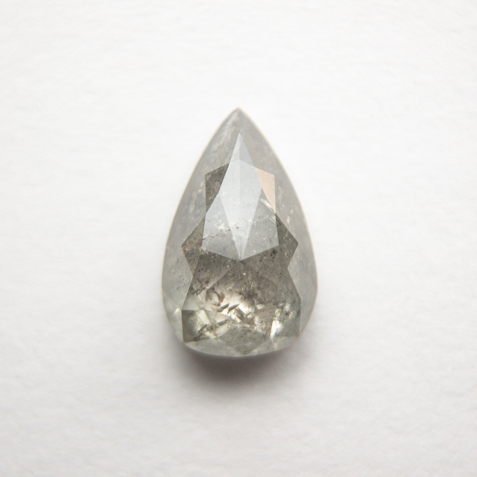 1.38ct 9.00x5.65x3.10mm Pear Rosecut 18551-04 - Misfit Diamonds