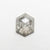 1.09ct 8.19x6.44x2.45mm Hexagon Rosecut 18553-13 - Misfit Diamonds