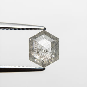 1.09ct 8.19x6.44x2.45mm Hexagon Rosecut 18553-13 - Misfit Diamonds