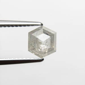 1.00ct 7.30x6.24x2.56mm Hexagon Rosecut 18553-15 - Misfit Diamonds