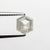 1.00ct 7.30x6.24x2.56mm Hexagon Rosecut 18553-15 - Misfit Diamonds