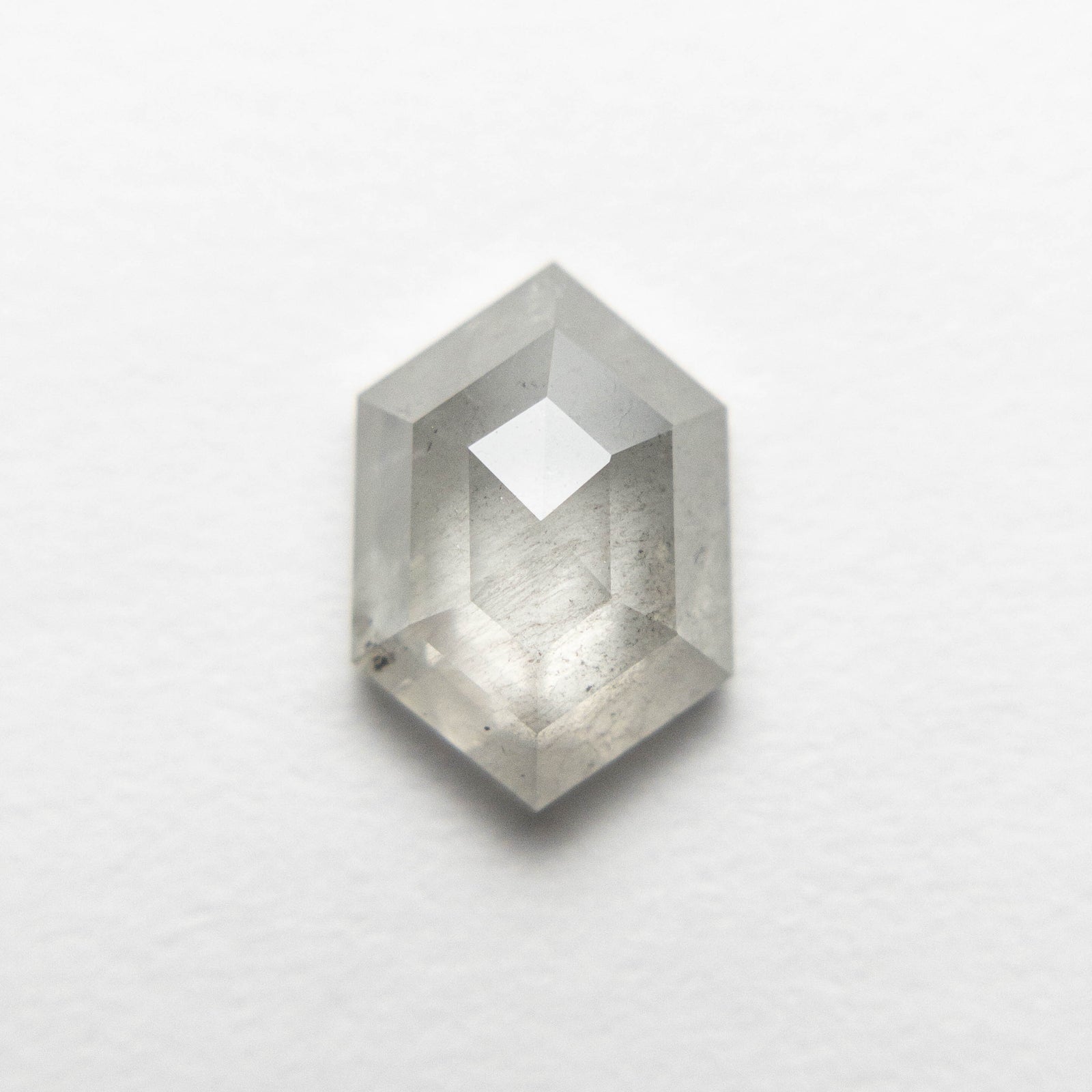 1.64ct 9.22x6.36x3.19mm Hexagon Rosecut 18553-24 - Misfit Diamonds
