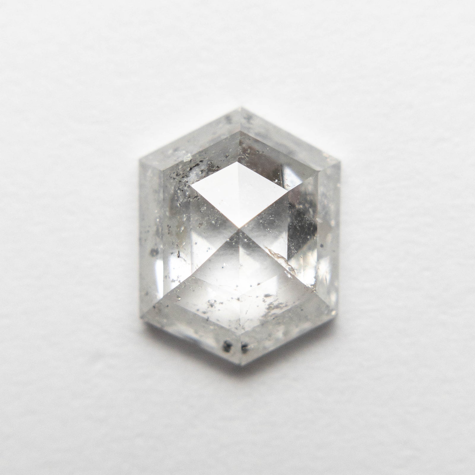 1.93ct 9.19x7.16x3.55mm Hexagon Rosecut 18553-25 - Misfit Diamonds
