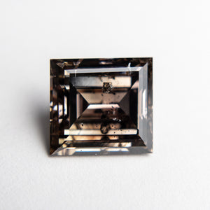 3.62ct 9.16x8.60x4.76mm Argyle I1 Fancy Champagne Pink Carré Step Cut 18555-01 - Misfit Diamonds
