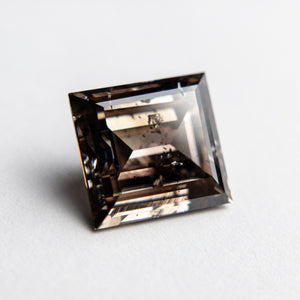 3.62ct 9.16x8.60x4.76mm Argyle I1 Fancy Champagne Pink Carré Step Cut 18555-01 - Misfit Diamonds