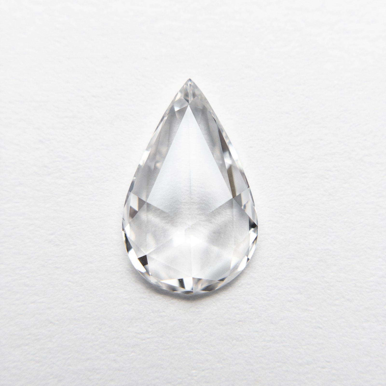 1.01ct 10.38x6.48x2.04mm GIA VS2 E Pear Rosecut 18601-02 - Misfit Diamonds