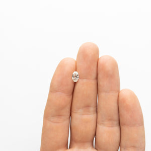 1.01ct 7.77x5.14x3.00mm SI1 M-N Oval Step Cut 18615-01 🇷🇺 - Misfit Diamonds