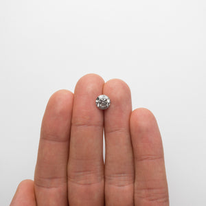 1.70ct 7.61x7.56x4.67mm Round Brilliant 18626-01 - Misfit Diamonds