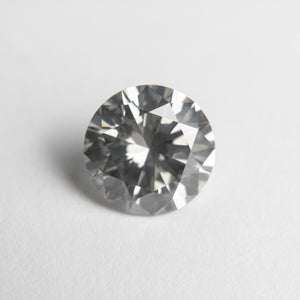 2.00ct 8.15x8.10x4.93mm SI1 Fancy Grey Round Brilliant Cut 18630-01 - Misfit Diamonds