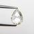 1.00ct 8.58x6.25x2.17mm VS1 M-N Pear Rosecut 18661-02 - Misfit Diamonds