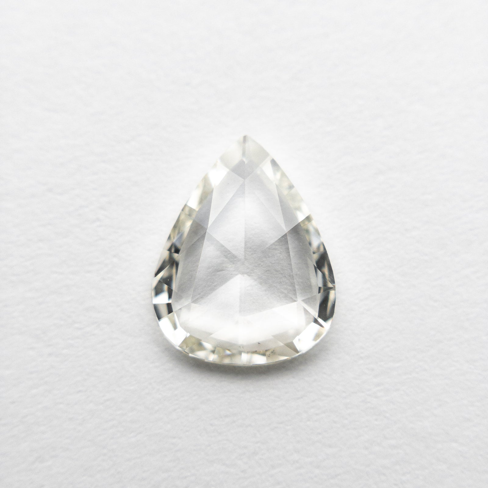 0.98ct 8.76x7.00x1.87mm VS2 M-N Pear Rosecut 18661-10 - Misfit Diamonds