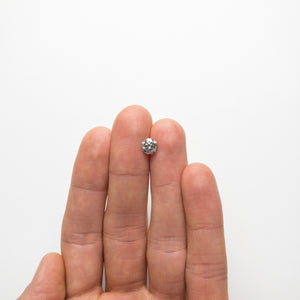 1.13ct 6.57x6.53x4.05mm Rount Brilliant 18677-02 - Misfit Diamonds