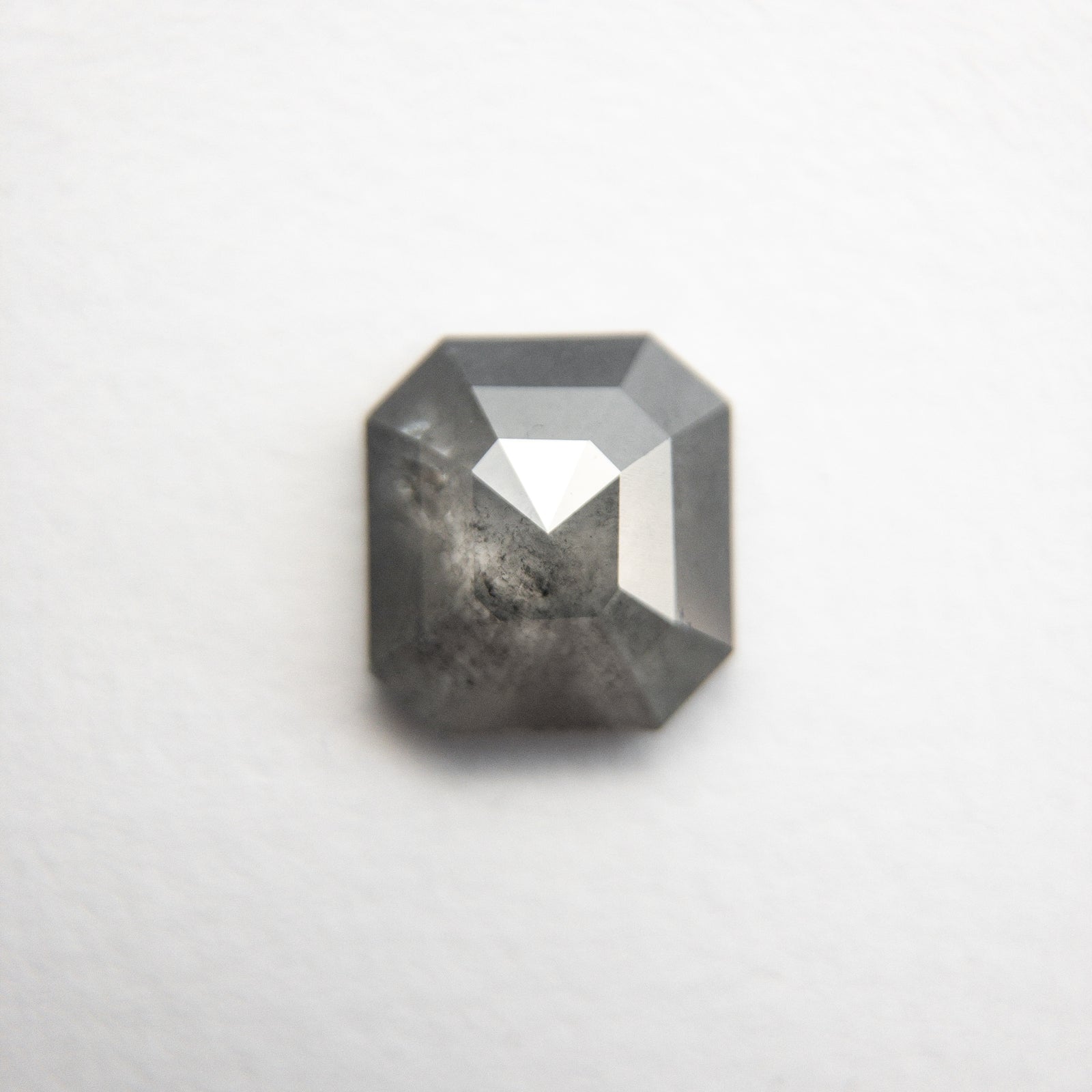 1.07ct 6.54x6.01x2.72mm Cut Corner Rectangle Rosecut 18703-04 - Misfit Diamonds