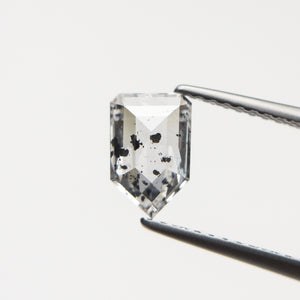 0.72ct 7.81x 5.10x1.94mm Shield Rosecut 18705-04 - Misfit Diamonds