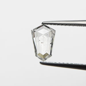 0.84ct 8.15x5.39x2.54mm Shield Rosecut 18705-13 - Misfit Diamonds