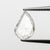 1.06ct 10.34x7.10x1.75mm Amorphous Rosecut 18705-18 - Misfit Diamonds