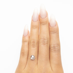 1.03ct 6.26x6.19x3.01mm Round Rosecut 18705-19 - Misfit Diamonds