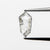 0.87ct 10.00x5.02x2.11mm Shield Rosecut 18705-20 - Misfit Diamonds