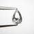 0.99ct 7.79x5.20x3.07mm Pear Double Cut 18724-09 - Misfit Diamonds