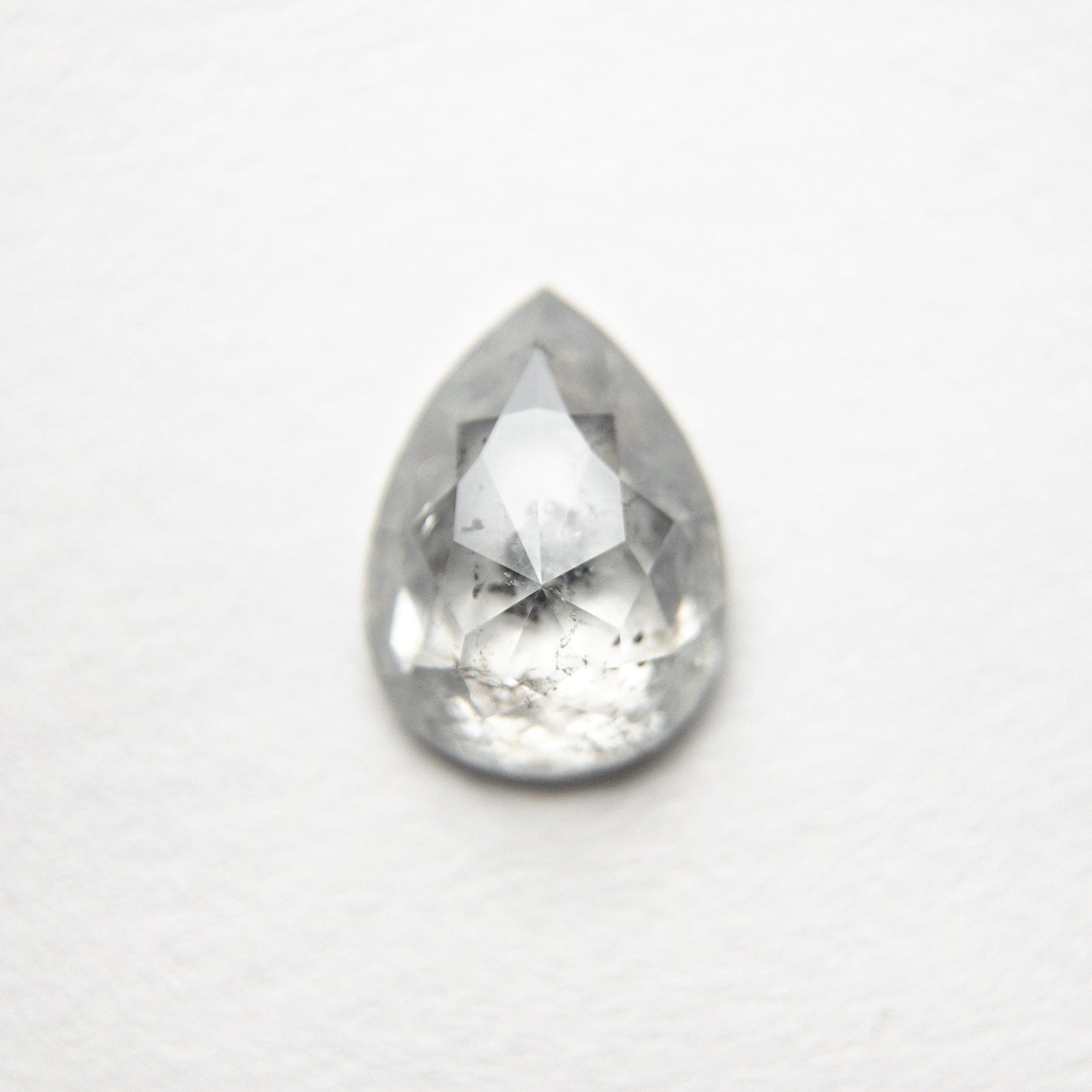 0.77ct 7.40x5.54x2.37mm Pear Rosecut 18724-18 - Misfit Diamonds