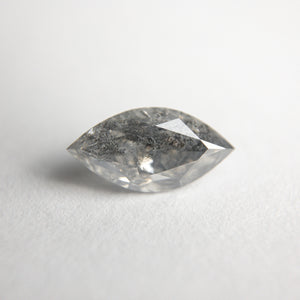 1.08ct  9.59x4.94x4.00mm Salt and Pepper Marquise Brilliant 18725-02 - Misfit Diamonds