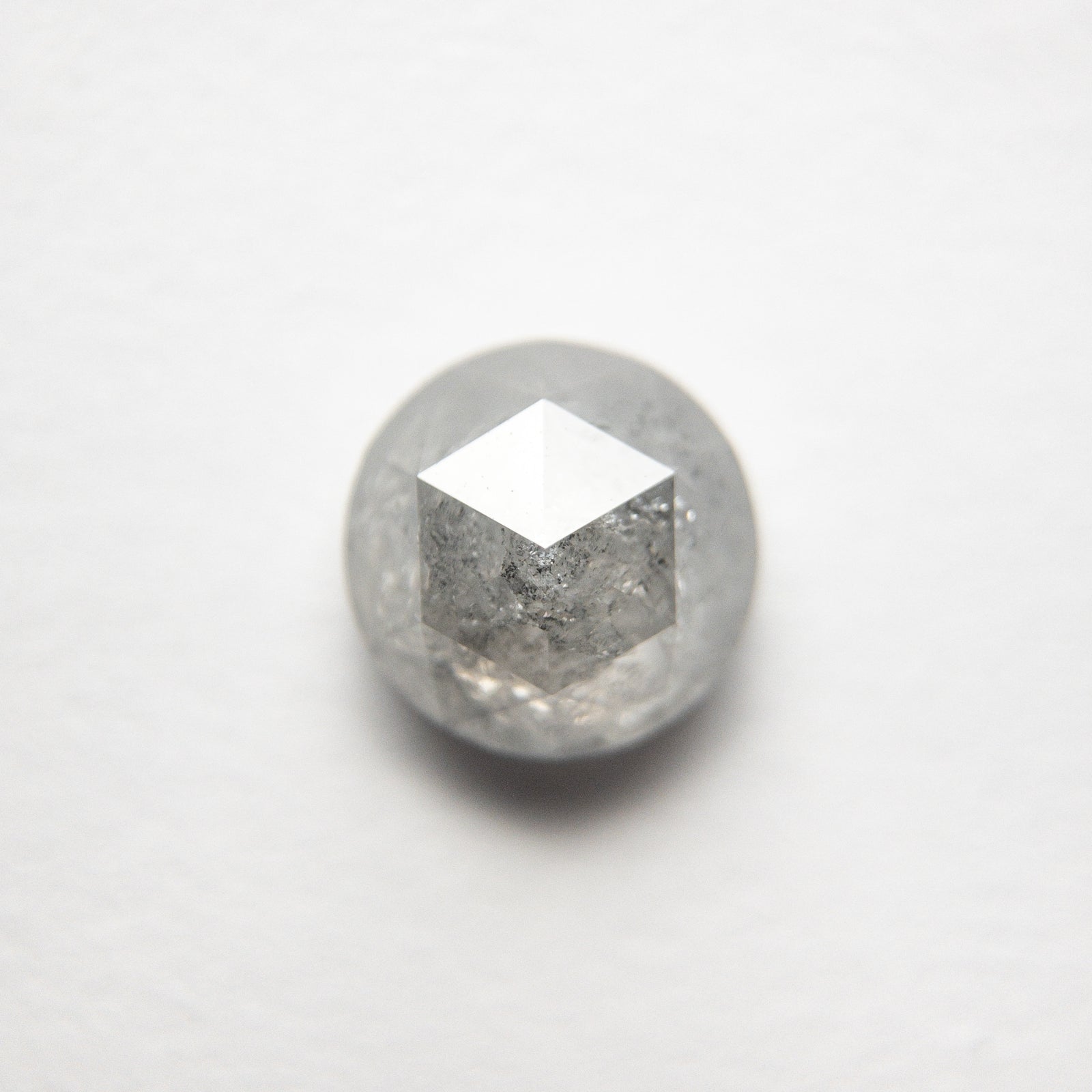 1.41ct 6.48x6.53x3.74mm Round Rosecut 18728-19 - Misfit Diamonds