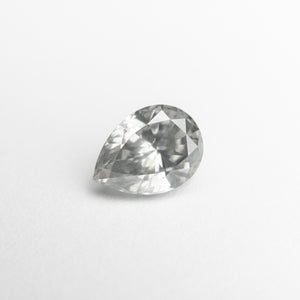 0.86ct 7.12x5.22x3.39mm GIA Fancy Light Grey Pear Brilliant 18729-01 - Misfit Diamonds