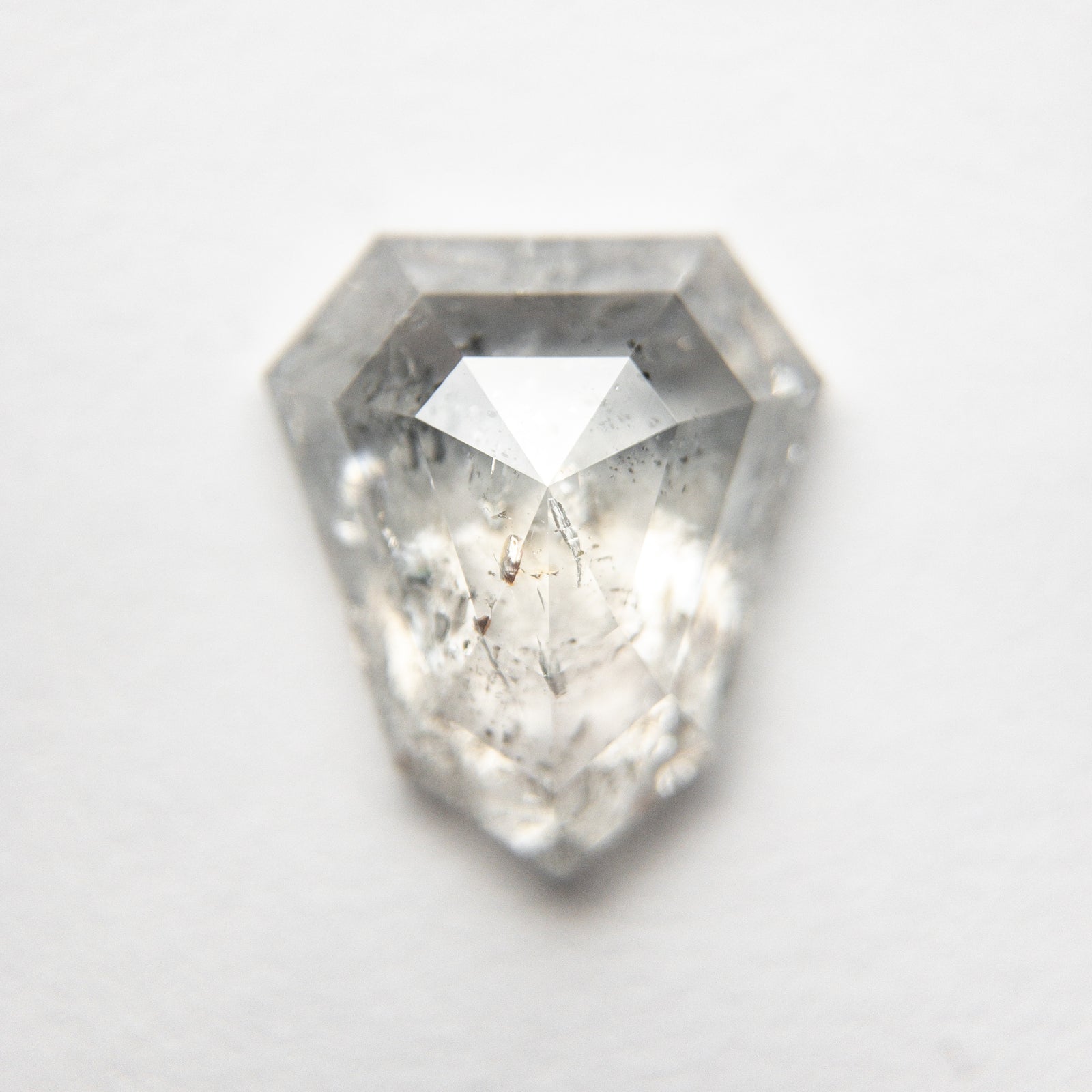 2.44ct 10.13x8.85x3.65mm Shield Rosecut 18753-04 - Misfit Diamonds