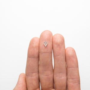 0.70ct 7.31x5.43x3.18mm Kite Rosecut 18753-08 HOLD D3098 - Misfit Diamonds
