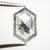 2.37ct 12.54x8.02x2.69mm Hexagon Rosecut 18761-01 - Misfit Diamonds