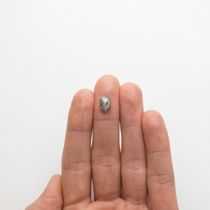 2.00ct 10.62x6.56x3.19mm Hexagon Rosecut 18761-03 - Misfit Diamonds