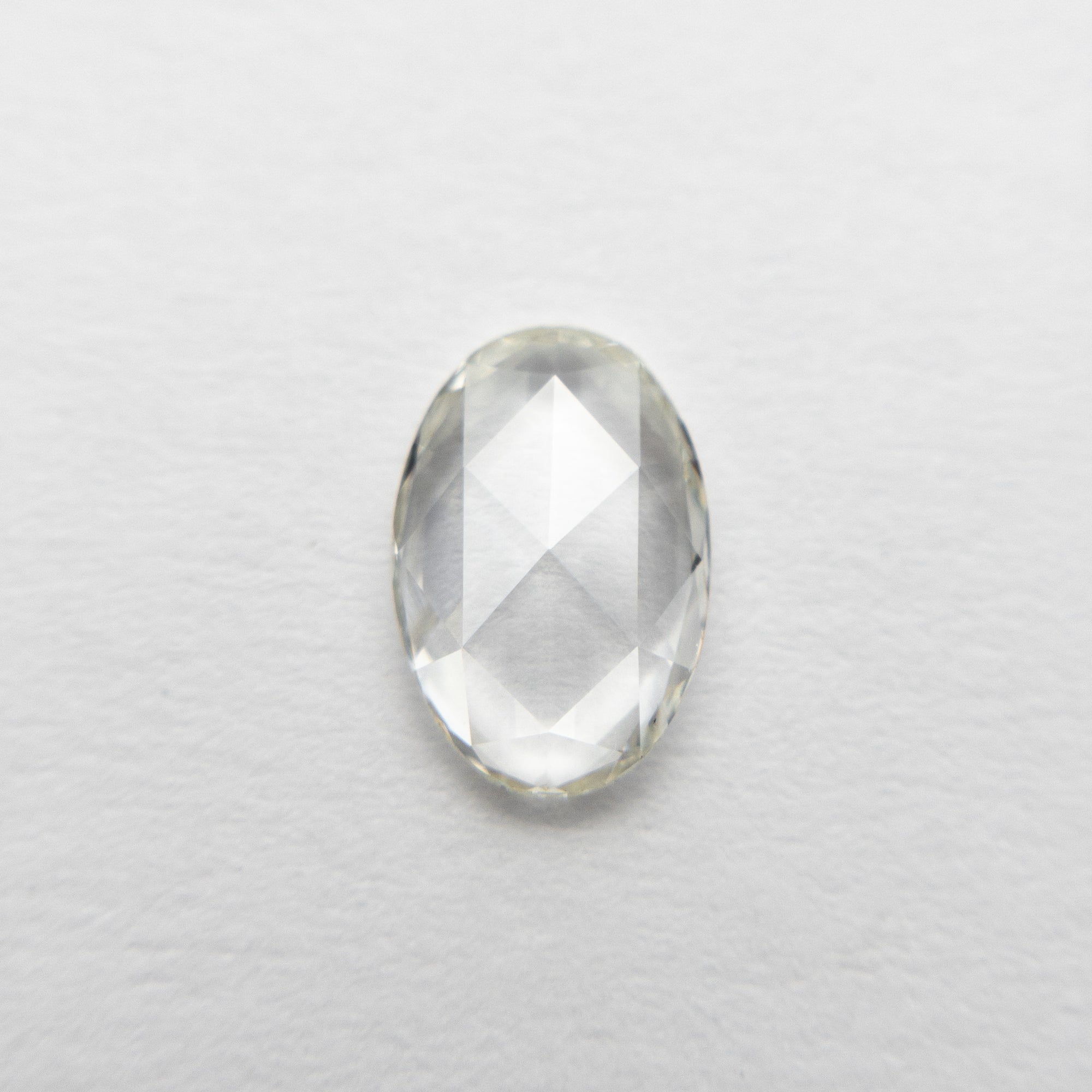 0.71ct 8.00x5.36x1.59mm VS2 J Oval Rose Cut 18763-06 - Misfit Diamonds