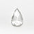 0.96ct 9.70x6.48x1.79mm Pear Rosecut 18763-08