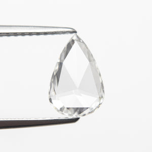 0.96ct 9.70x6.48x1.79mm Pear Rosecut 18763-08