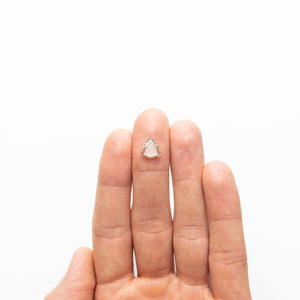 1.48ct 9.85x9.62x1.96mm Trillion Portrait Cut 18764-04 - Misfit Diamonds