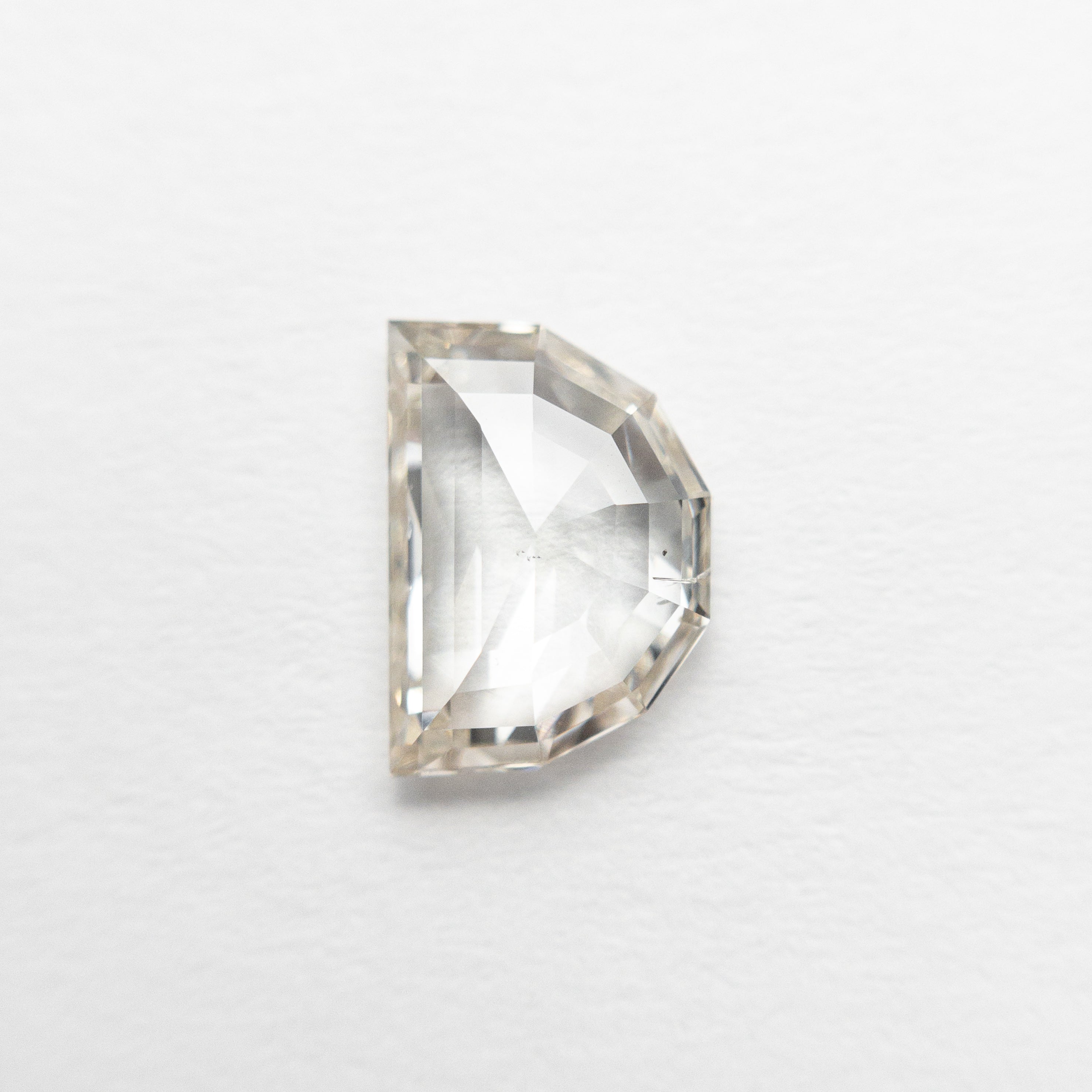 0.96ct 7.76x5.49x2.39mm Half Moon Rosecut 18764-05 - Misfit Diamonds