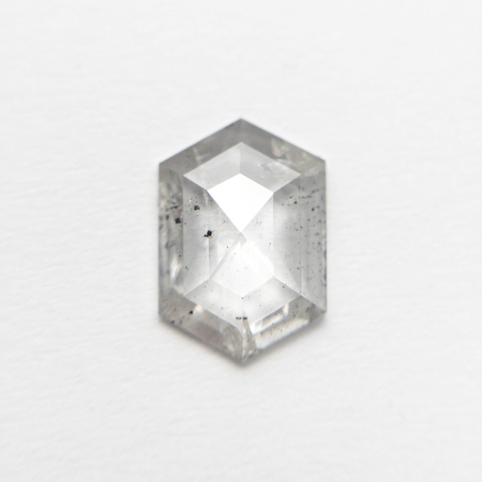 1.26ct 9.63x6.61x2.29mm Hexagon Rosecut 18766-04 - Misfit Diamonds