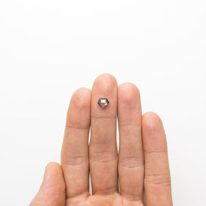 1.02ct 6.43x7.54x2.71mm Shield Rosecut 18767-03
