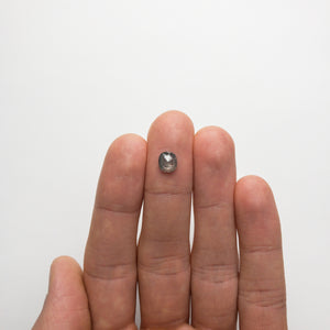 1.23ct 7.03x6.27x2.91mm Cushion Rosecut 18768-07 - Misfit Diamonds
