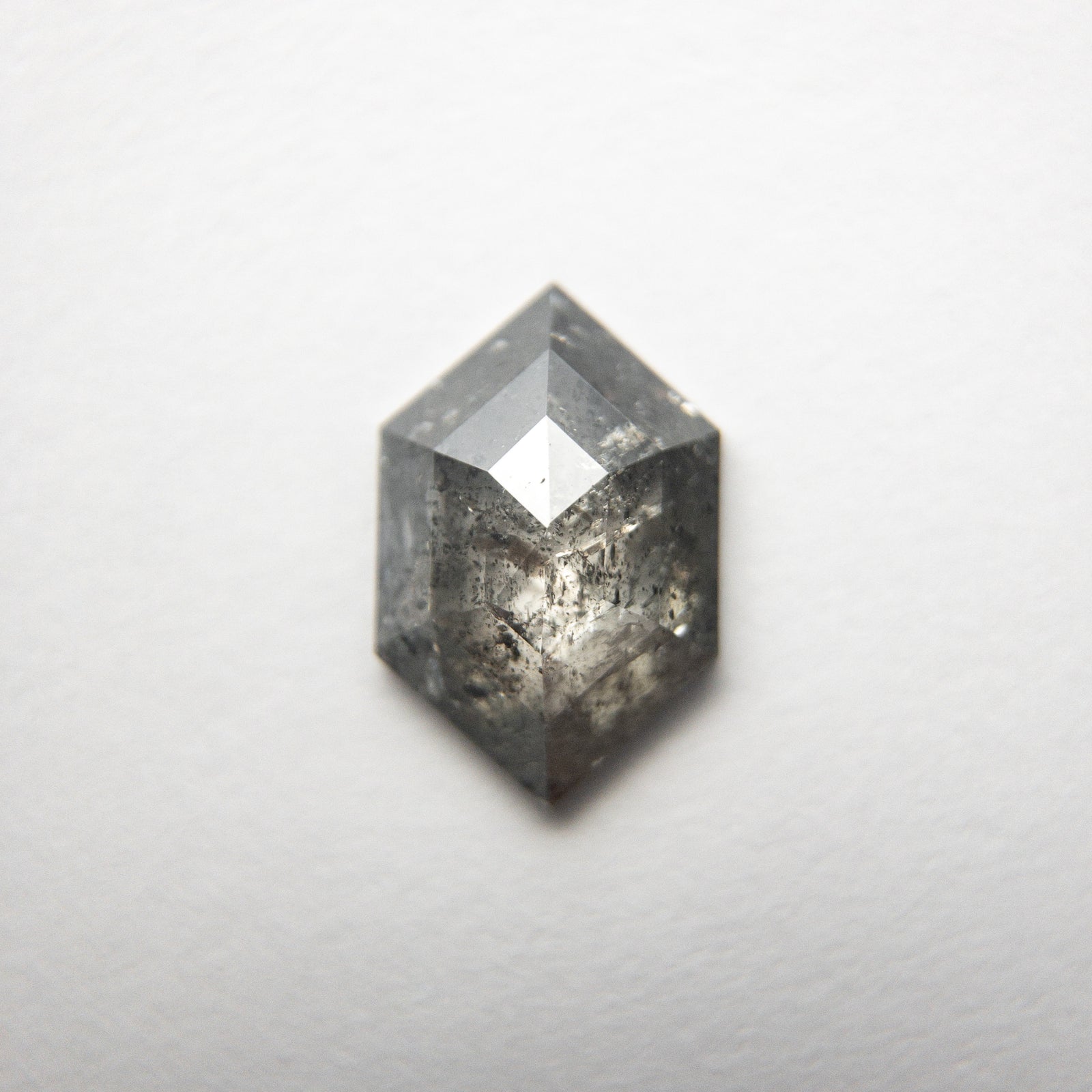 0.86ct 8.31x5.47x2.31mm Hexagon Rosecut 18769-02 - Misfit Diamonds