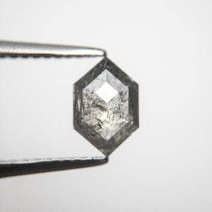0.86ct 8.31x5.47x2.31mm Hexagon Rosecut 18769-02 - Misfit Diamonds