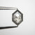 0.86ct 8.31x5.47x2.31mm Hexagon Rosecut 18769-02 - Misfit Diamonds