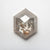 3.08ct 10.49x8.19x4.26mm Hexagon Rosecut 18769-03 - Misfit Diamonds